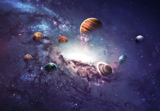 صورة لوكالة ناسا تظهر نشوء كواكب النظام الشمسي